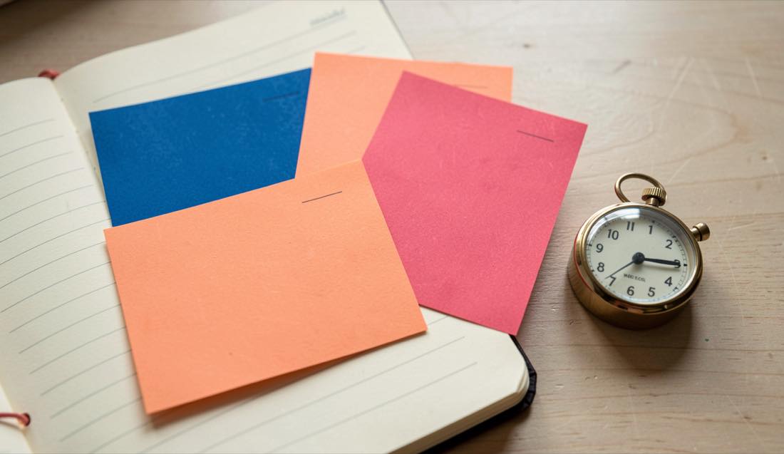 Cartes de quiz et carnet de partie