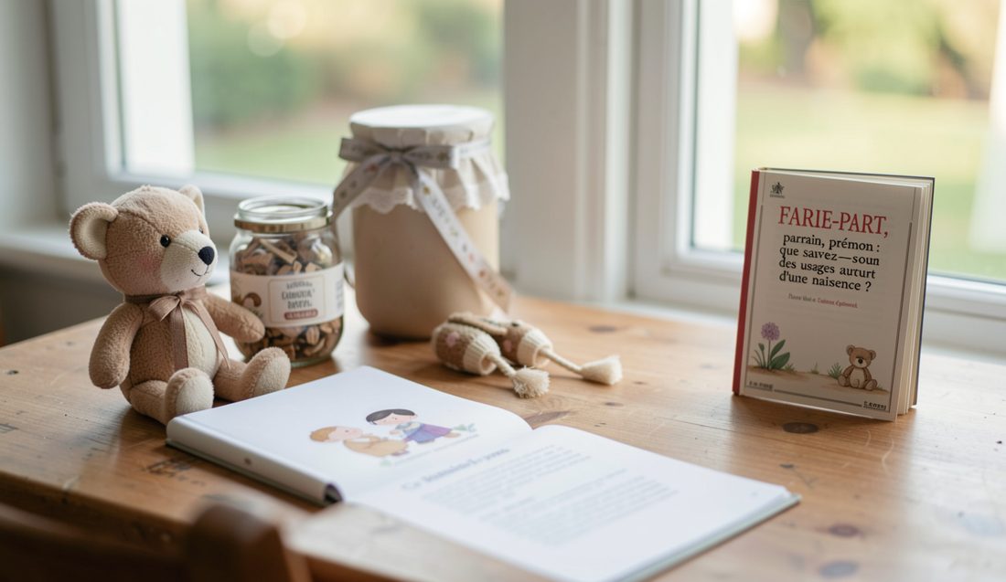 Faire-part, parrain, prénom : que savez-vous des usages autour d’une naissance ?